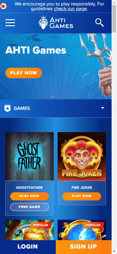 AHTI Games Casino Review .